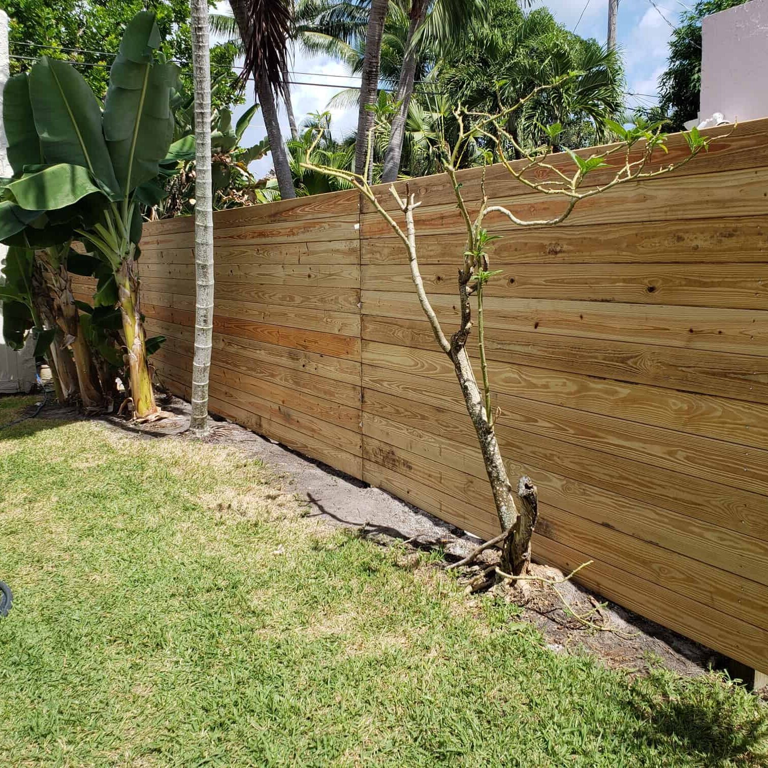 wooden fence installation by Fence Builders of Dallas